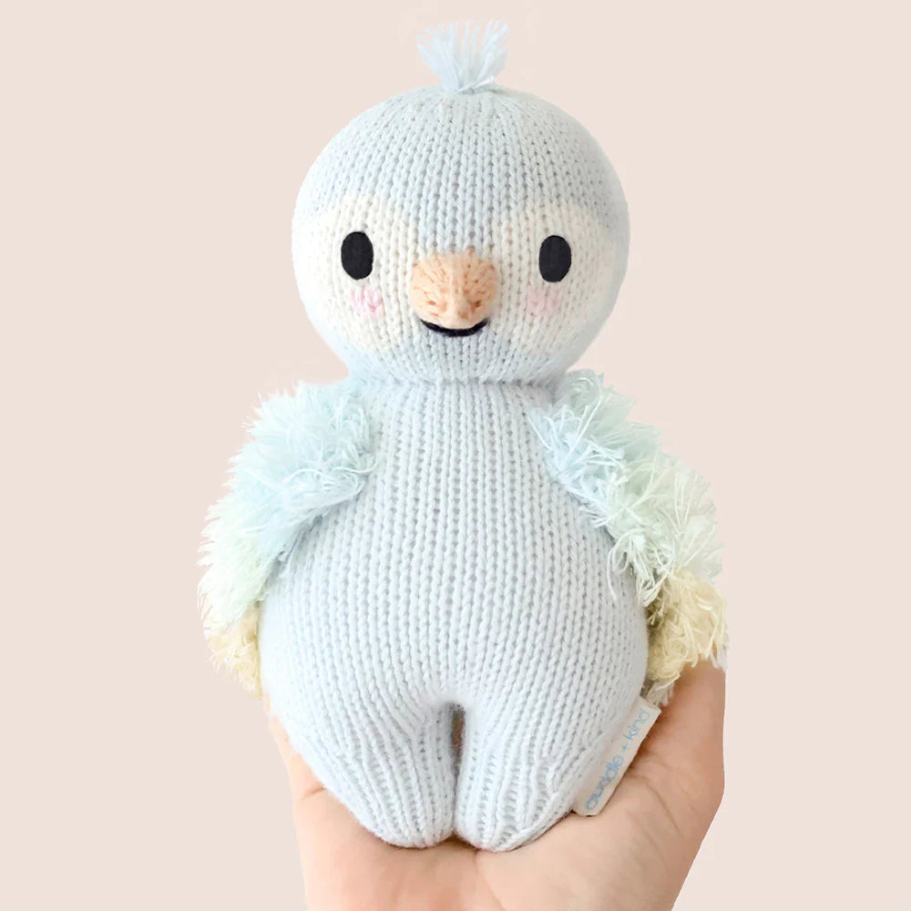 Cuddle and Kind - Baby Parrot (Sky Blue) wyldeclothing