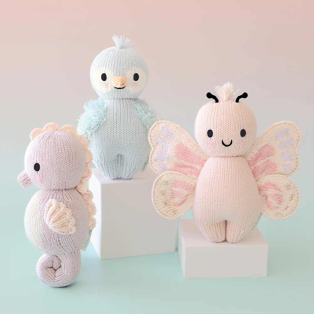 Cuddle and Kind - Baby Parrot (Sky Blue) wyldeclothing