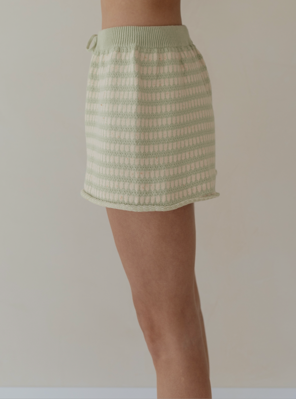 KNIT SHORTS | TALLOW (WOMEN'S) - ZIGGY LOU SPRING 24