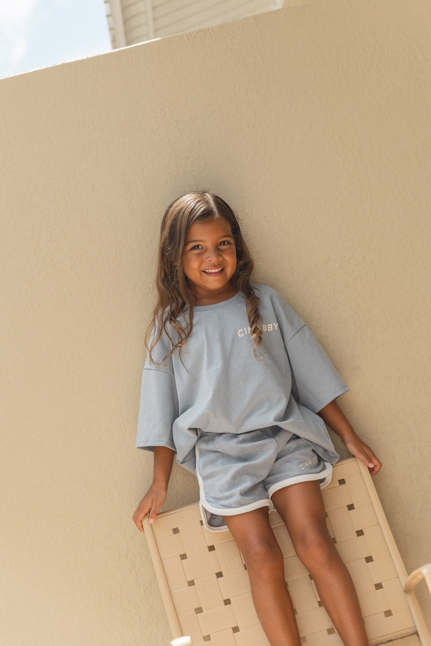 Terry Shorts - Blue - CINNAMON BABY Cinnamon Baby