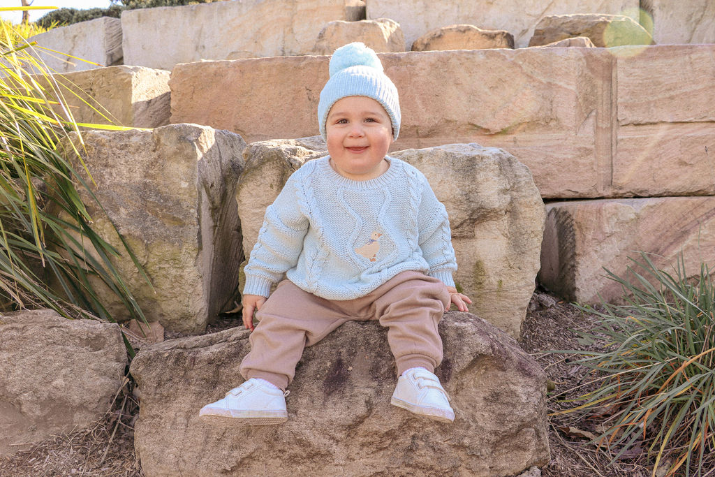 Chunky Cable Knit Jumper| Ducky | WYLDE.