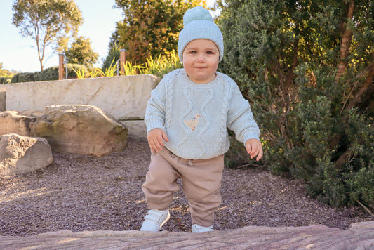 Chunky Cable Knit Jumper| Ducky | WYLDE.