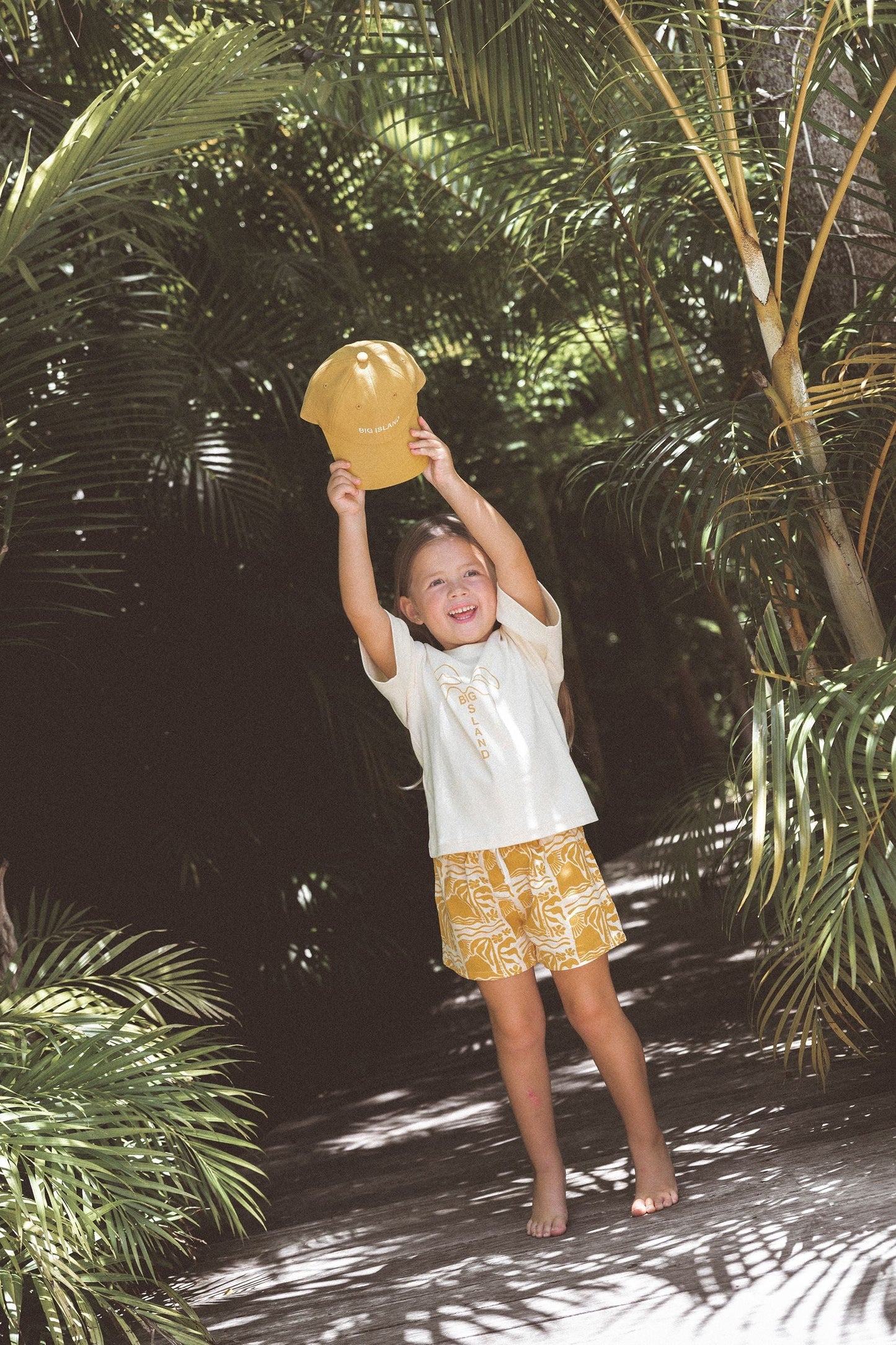 Linen Shorts - Mustard - CINNAMON BABY Cinnamon Baby