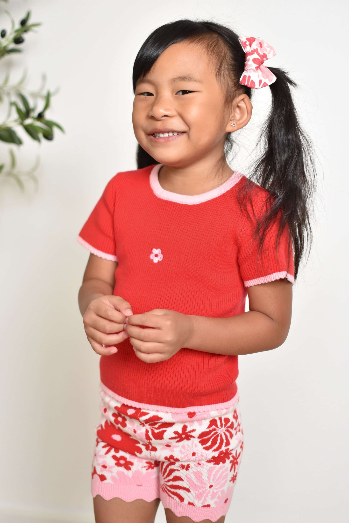 RIBBED TEE | ELODIE - ZIGGY LOU FIESTA