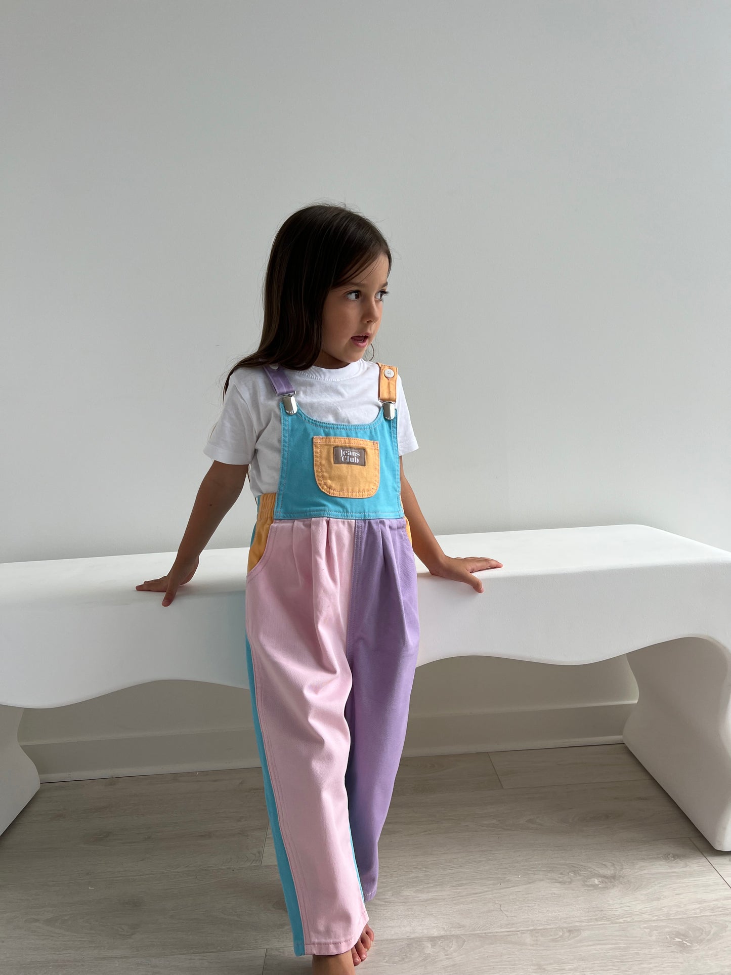 BOWIE BUBBLE OVERALL - COLOURBLOCK | Twin Collective