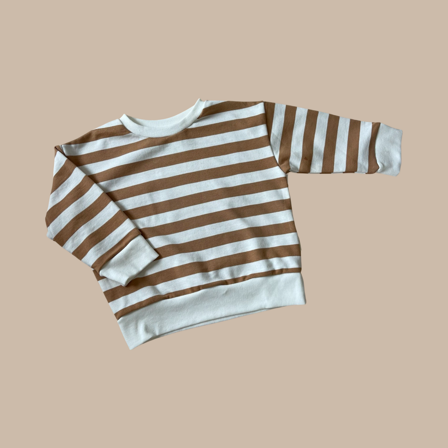 Camden pullover - Biscoff stripe| Bobby G