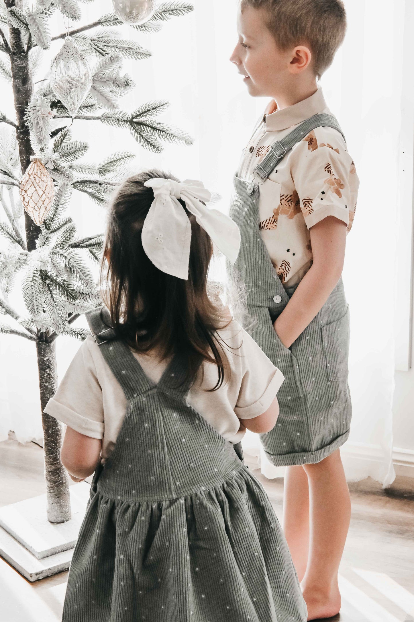 PEPPERMINT CHRISTMAS STAR OVERALLS wyldeclothing