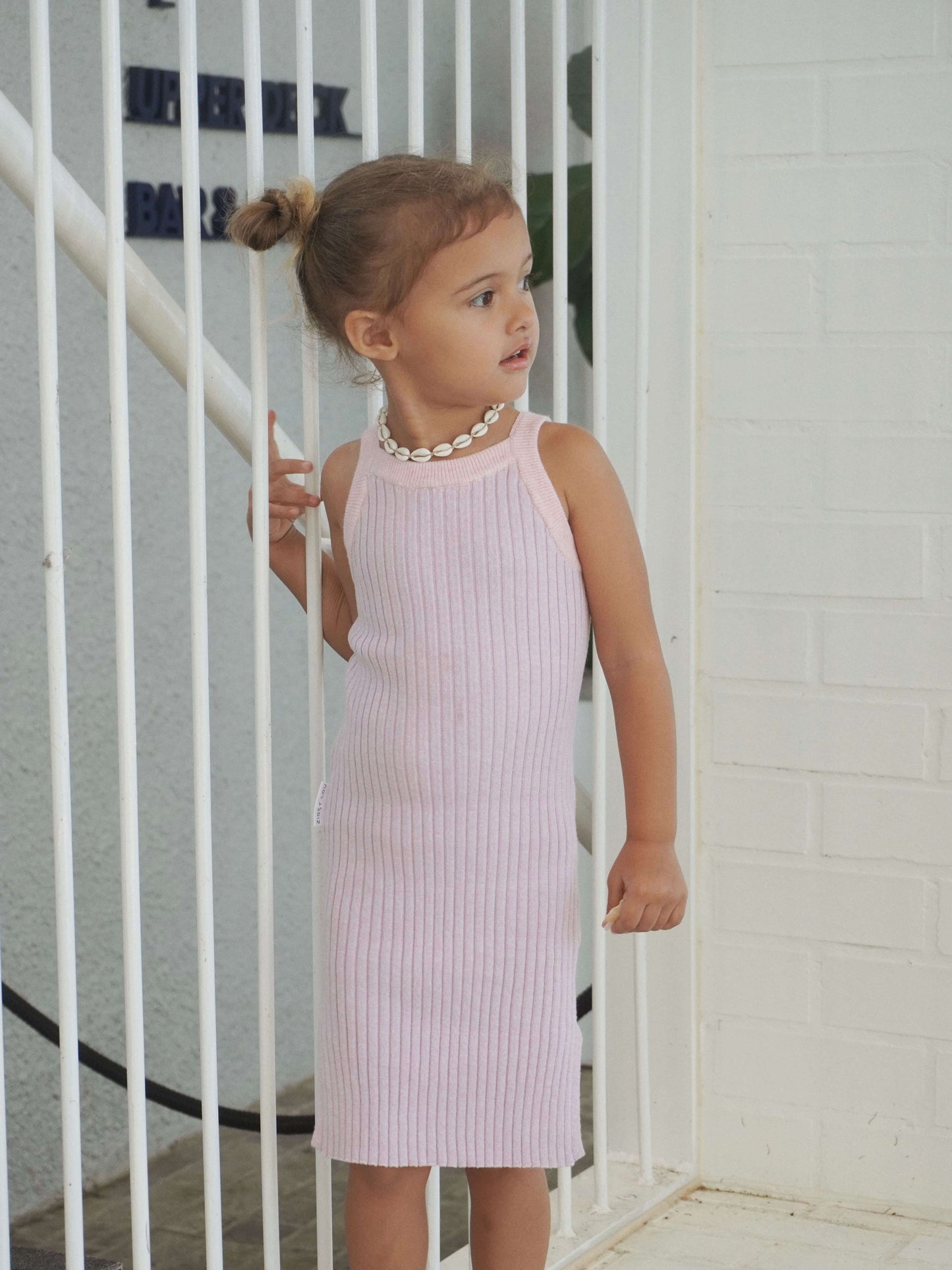 RIBBED DRESS | BAMBY