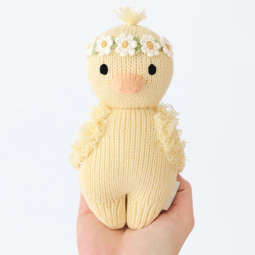 Cuddle and Kind - Baby duckling (ivory floral) wyldeclothing