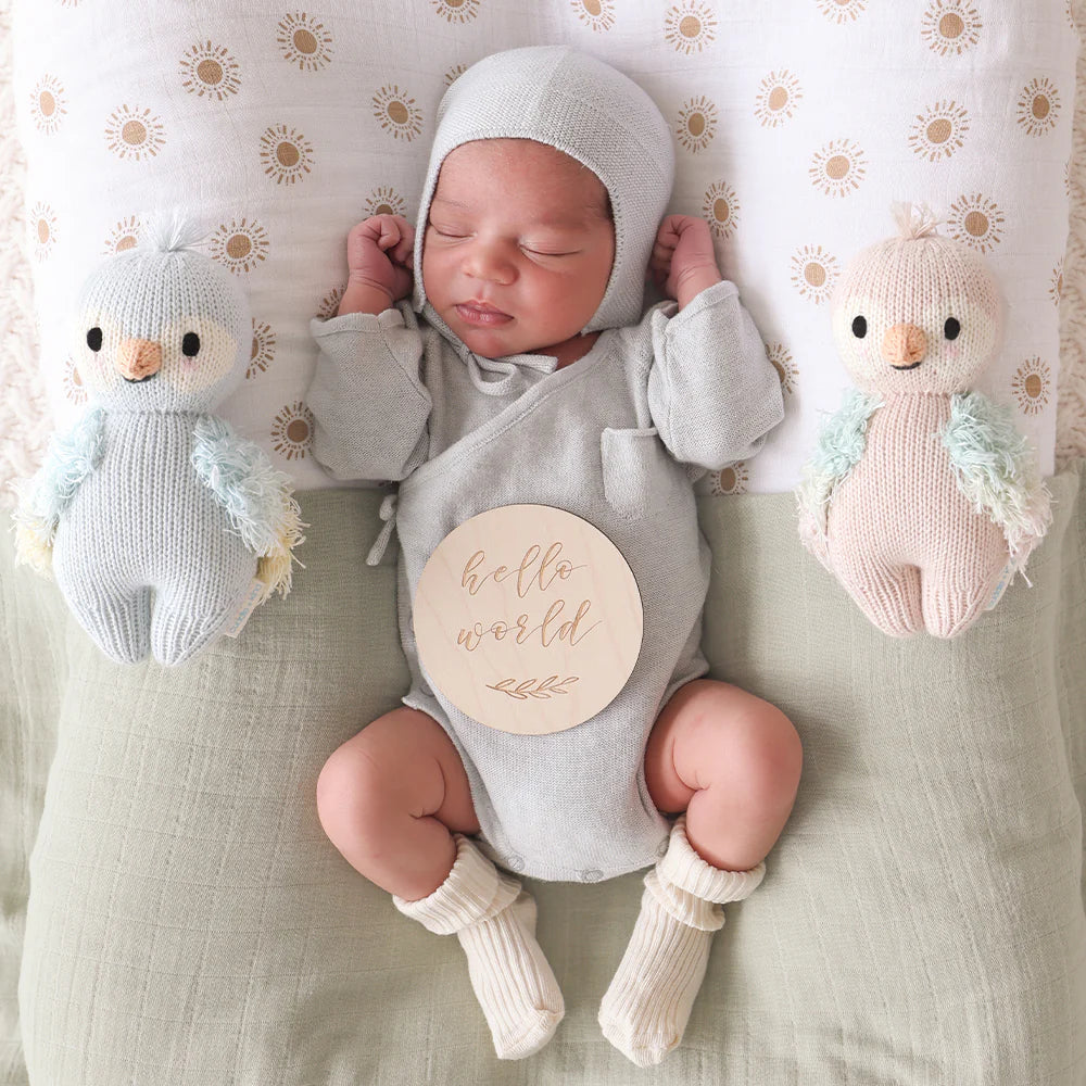 Cuddle and Kind - Baby Parrot (Mauve) wyldeclothing