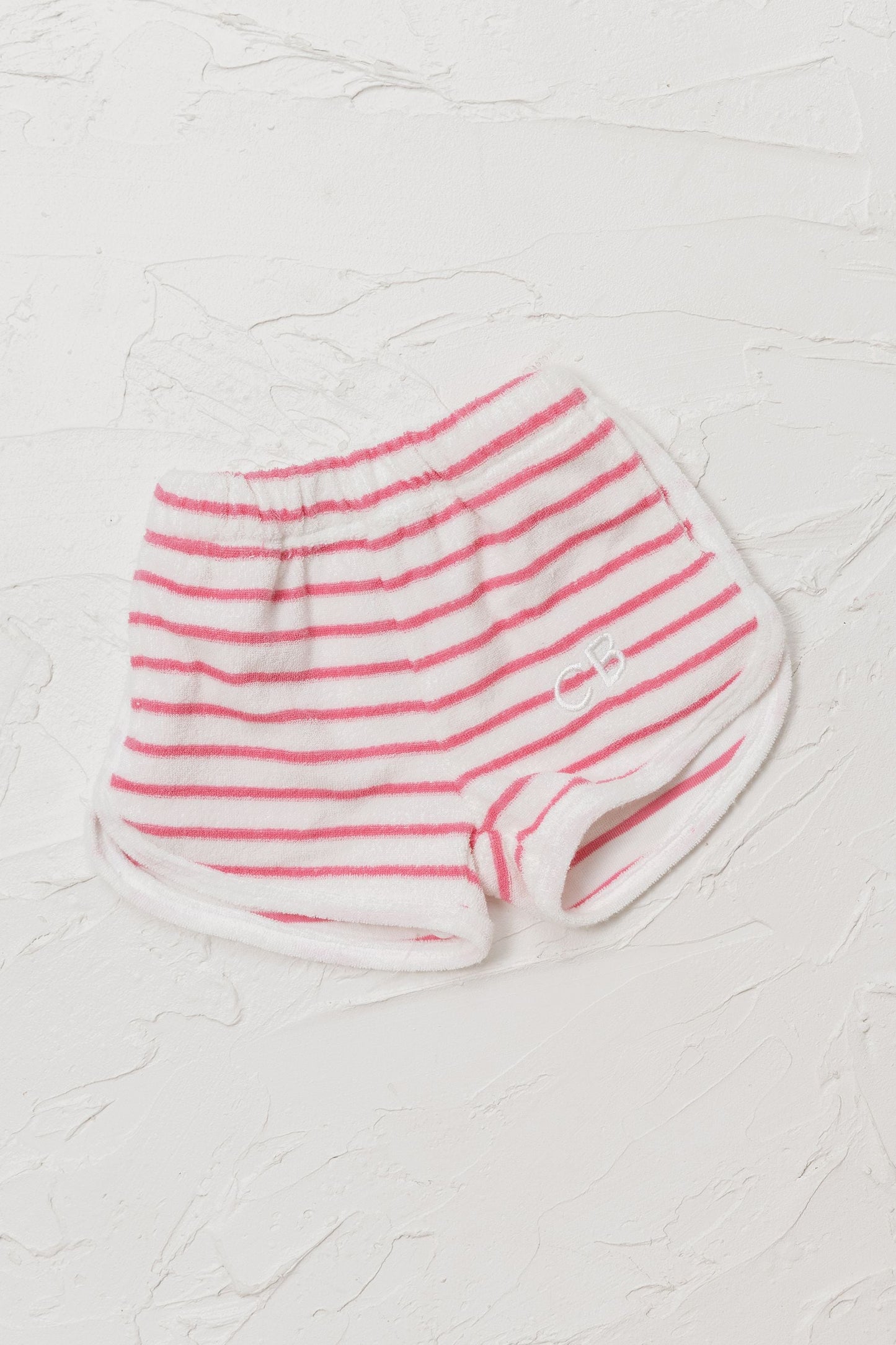 Terry Stripe Shorts - Pink - CINNAMON BABY Cinnamon Baby