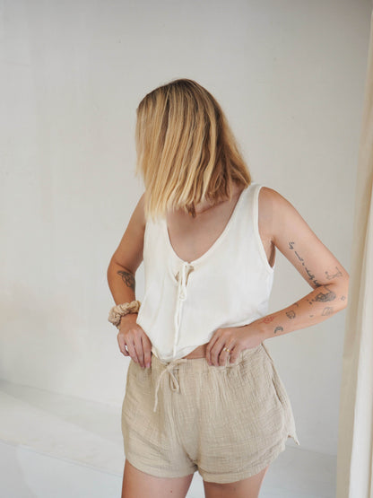ROMY TOP | MILK (WOMEN'S)