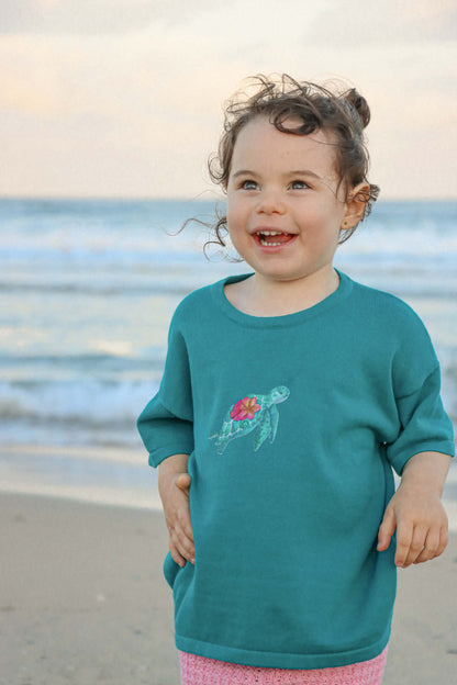 Turtle Reef Tee | Turquoise | Limited Release (10% donated)