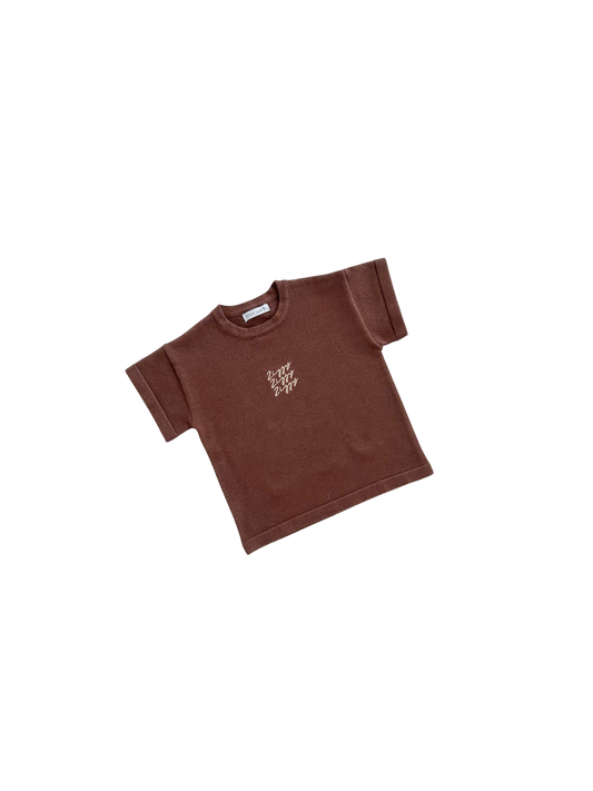 SIGNATURE TEE | CHOCOLATE (KIDS)