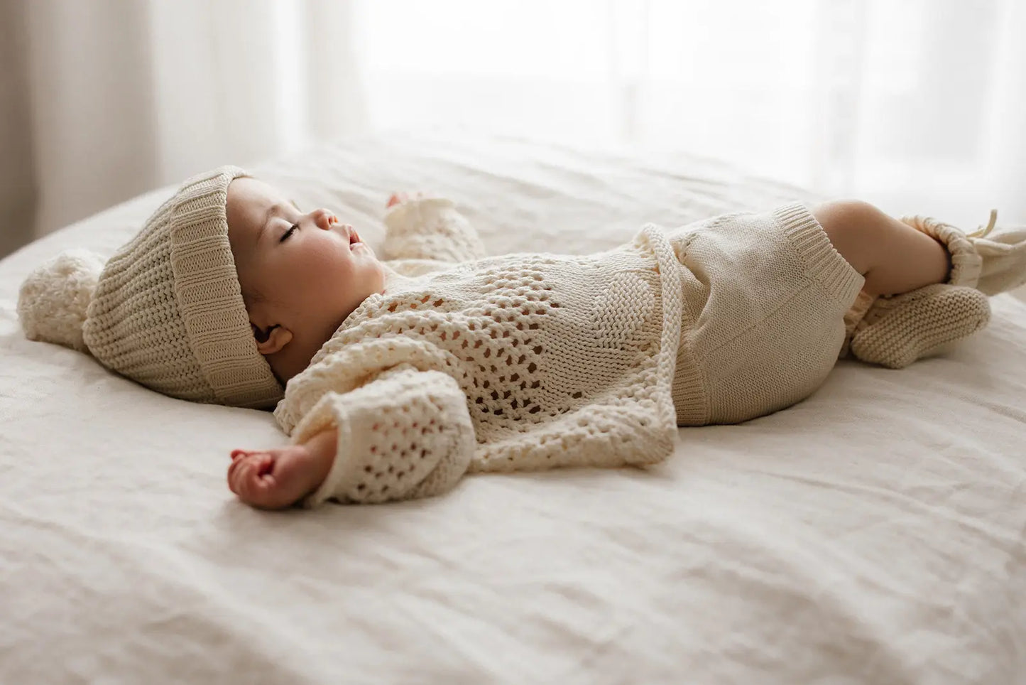Crochet Bloomer | Natural wyldeclothing