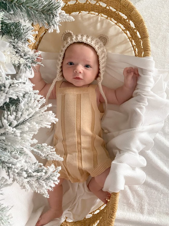 Wide Rib Romper | Two Tone | WYLDE. Wylde. Clothing for Kids