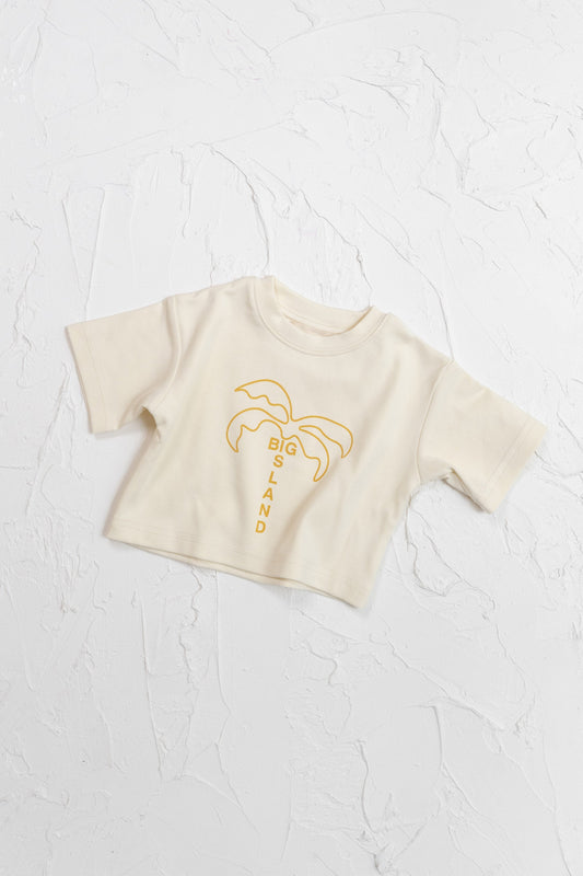 Big Island Tee - Mustard - CINNAMON BABY Cinnamon Baby