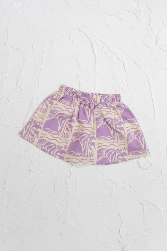 Linen Skirt - Lilac - CINNAMON BABY Cinnamon Baby