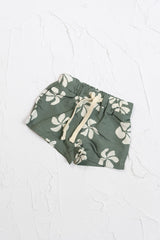 Honolulu Board Shorts - Olive - CINNAMON BABY Cinnamon Baby