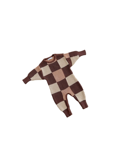 WINTER PLAYSUIT | CHECKS