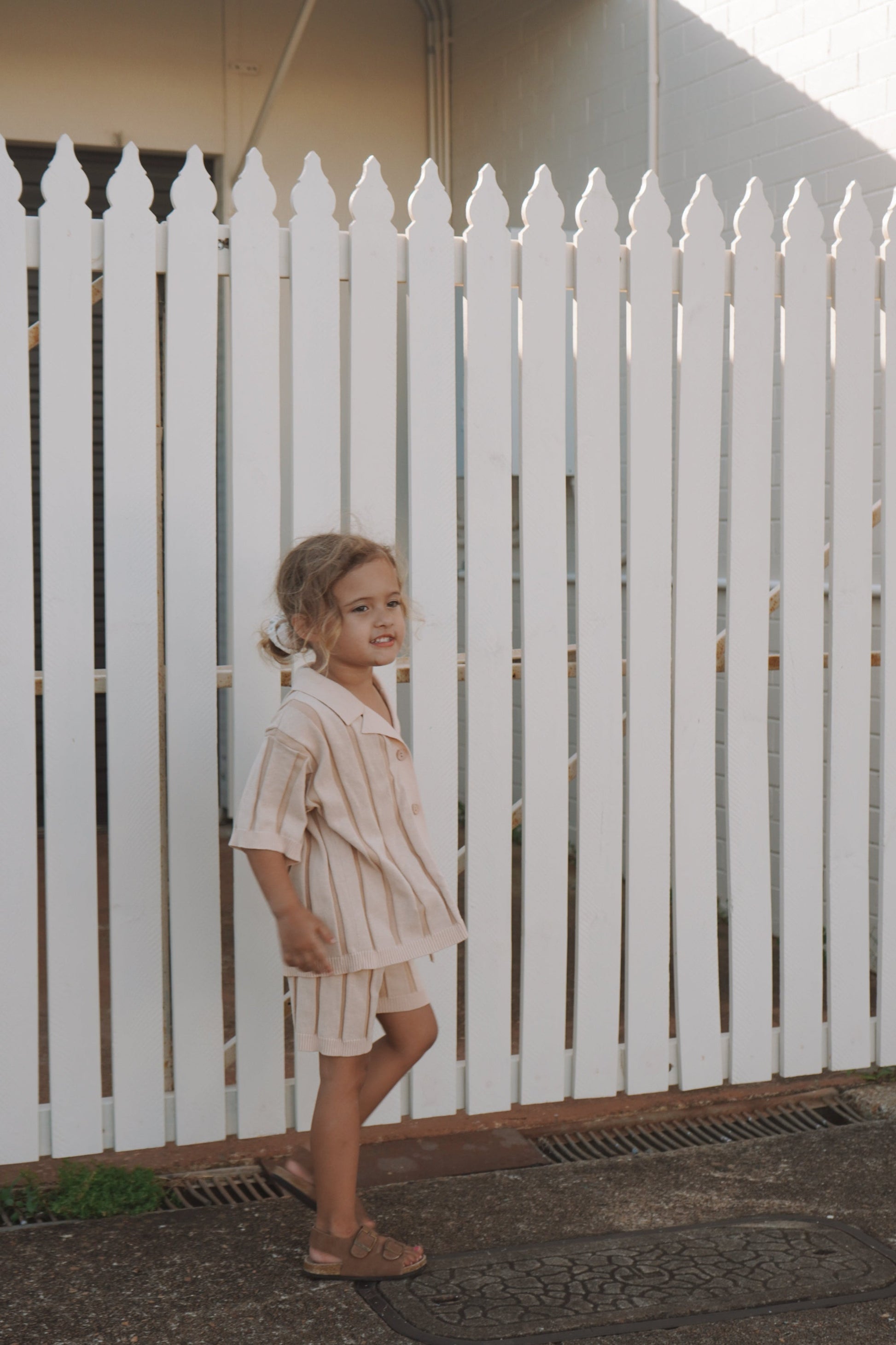 Wide Rib Shorts- Kids | Two Tone | WYLDE. Wylde. Clothing for Kids