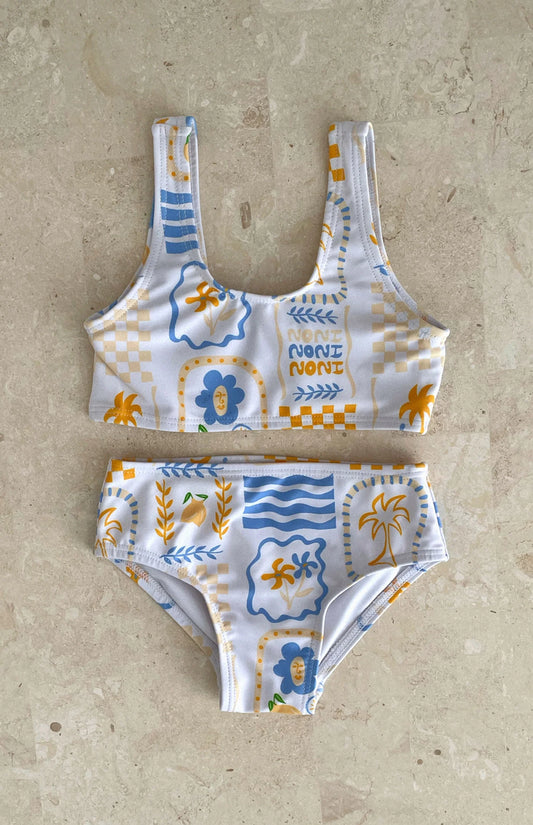 COSTA Two Piece Bikini | Noni and Co- size 18-24m left
