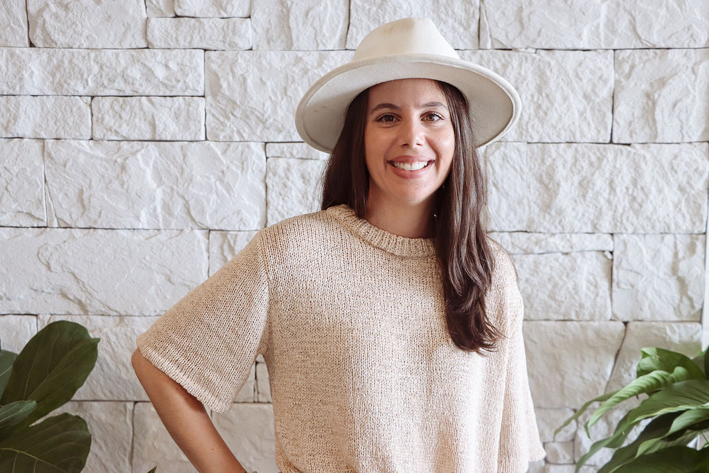 Crème de la crème Knit Shirt and Shorts Set- Beige - Women’s  | By Frankie