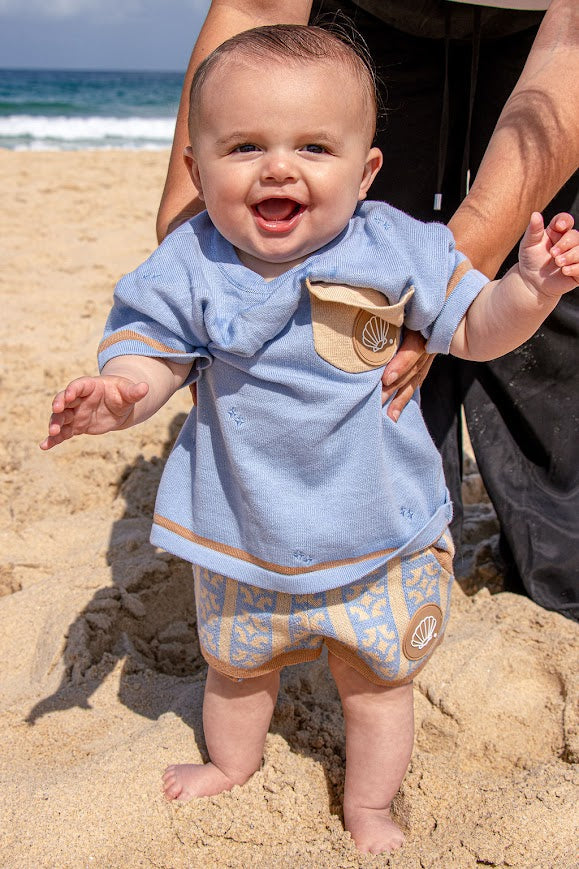 Oasis Shorts | Cove Breeze  | WYLDE. Wylde. Clothing for Kids