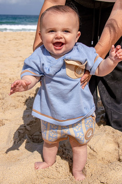 Oasis Shorts | Cove Breeze  | WYLDE. Wylde. Clothing for Kids