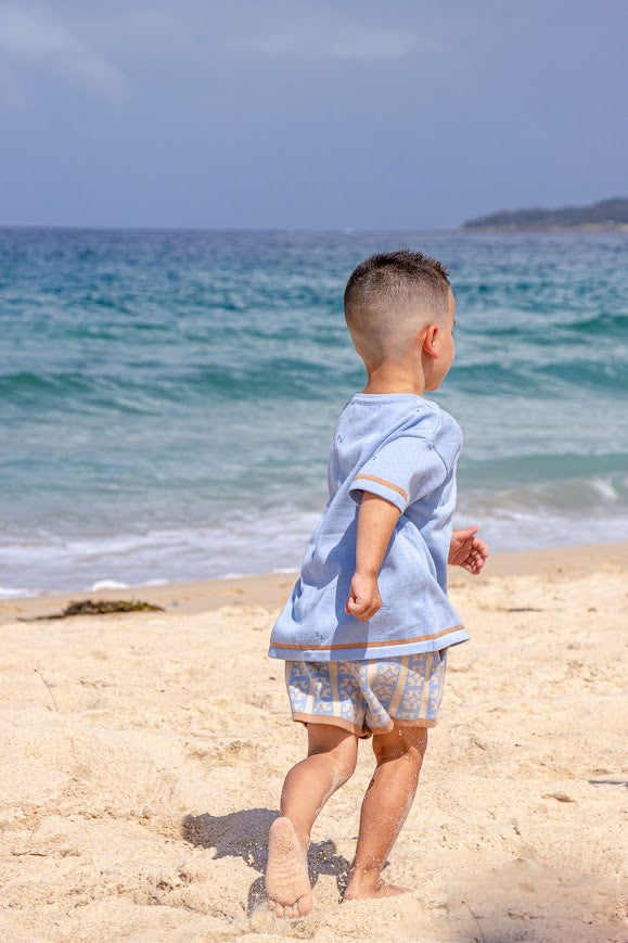 Oasis Shorts | Cove Breeze  | WYLDE. Wylde. Clothing for Kids