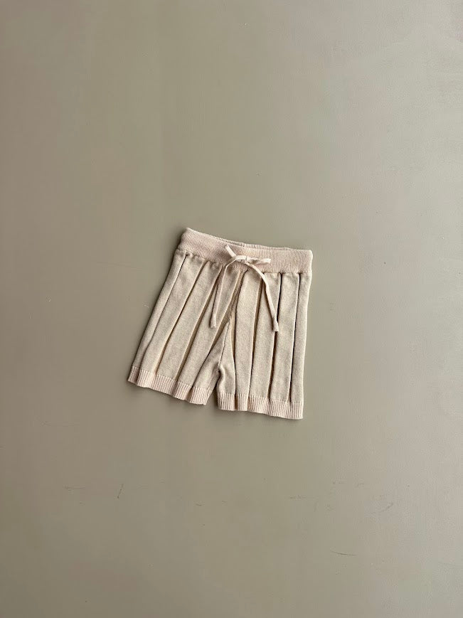 Wide Rib Shorts- Kids | Two Tone | WYLDE. Wylde. Clothing for Kids