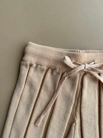 Wide Rib Shorts- Kids | Two Tone | WYLDE. Wylde. Clothing for Kids