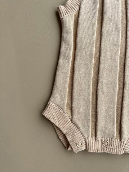 Wide Rib Romper | Two Tone | WYLDE. Wylde. Clothing for Kids