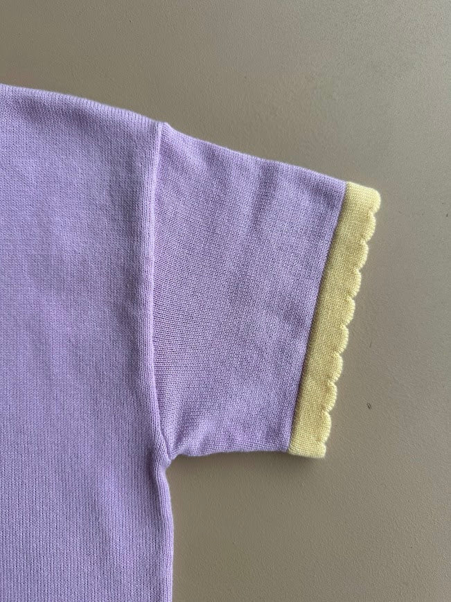 Surf Baby Tee | Lilac & Lemon | WYLDE. Wylde. Clothing for Kids
