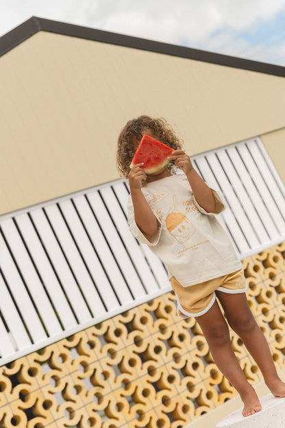 Terry Shorts - Mustard - CINNAMON BABY Cinnamon Baby