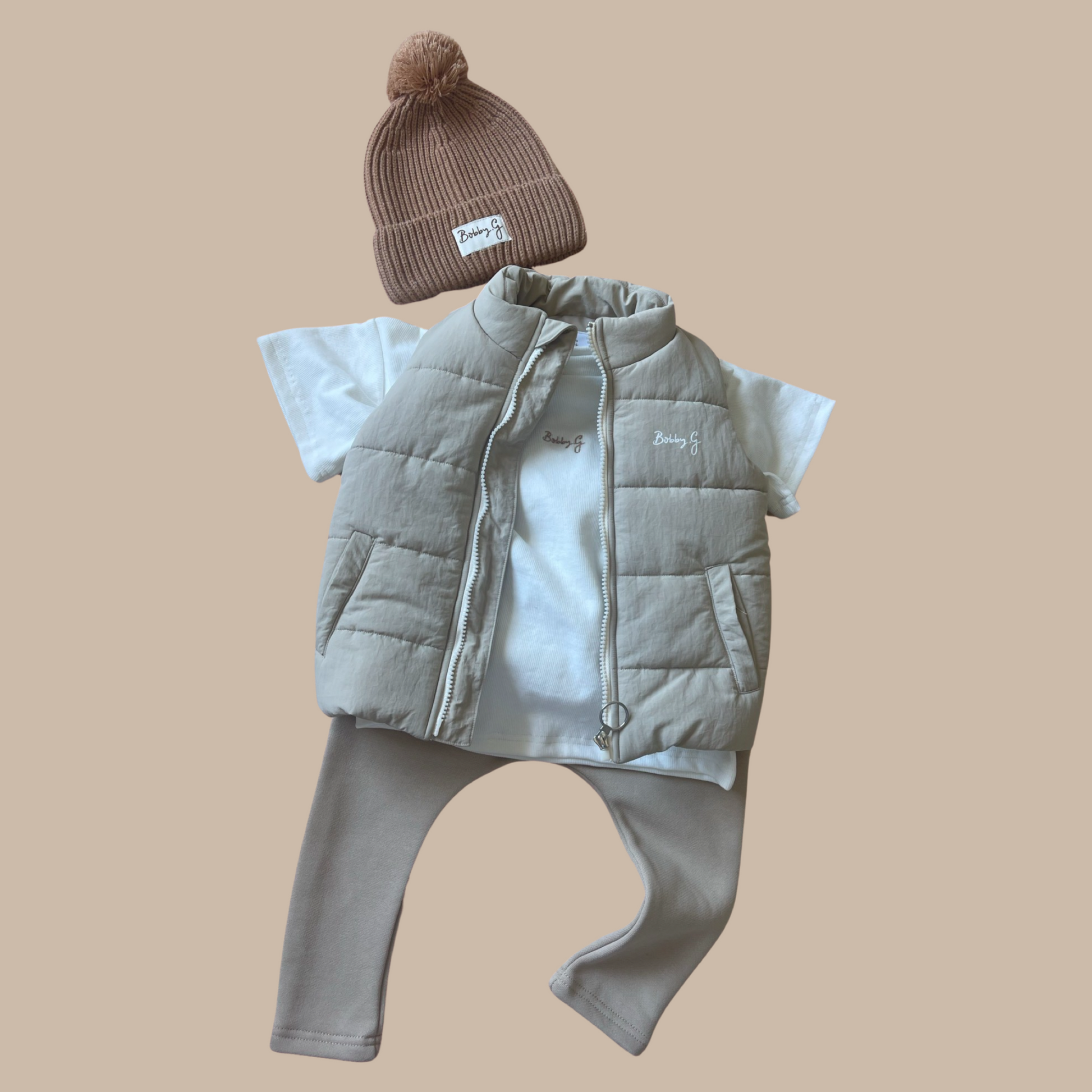 Pom Pom Beanie - Rusty | Bobby G Bobby G