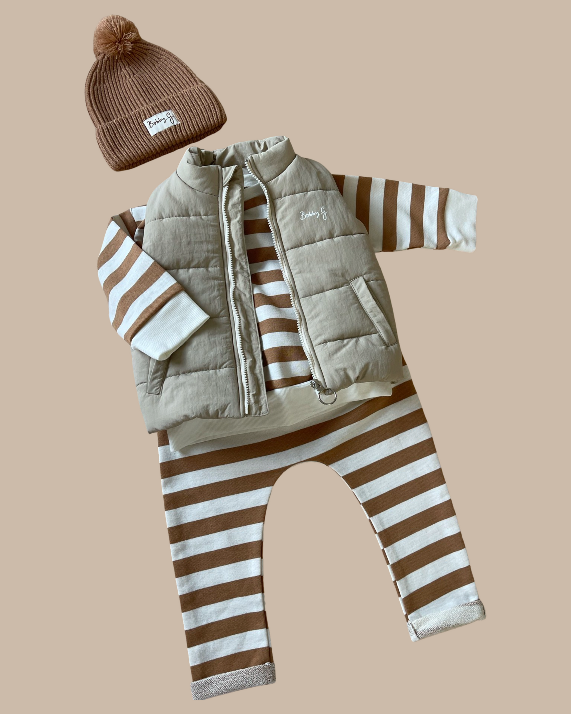 Pom Pom Beanie - Rusty | Bobby G Bobby G
