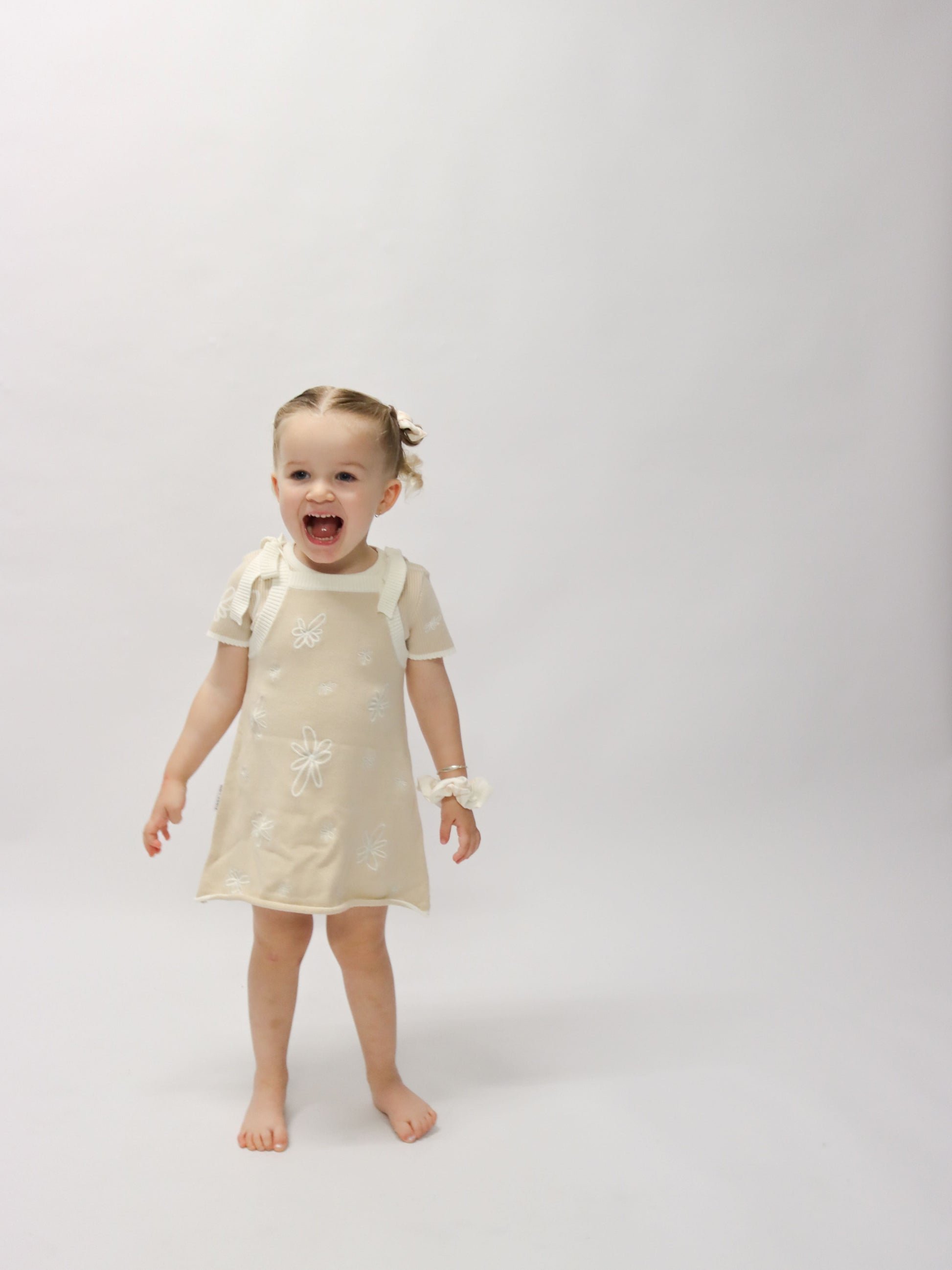 RIBBED TEE | GIA (LATTE) - ZIGGY LOU SPRING SUMMER 24