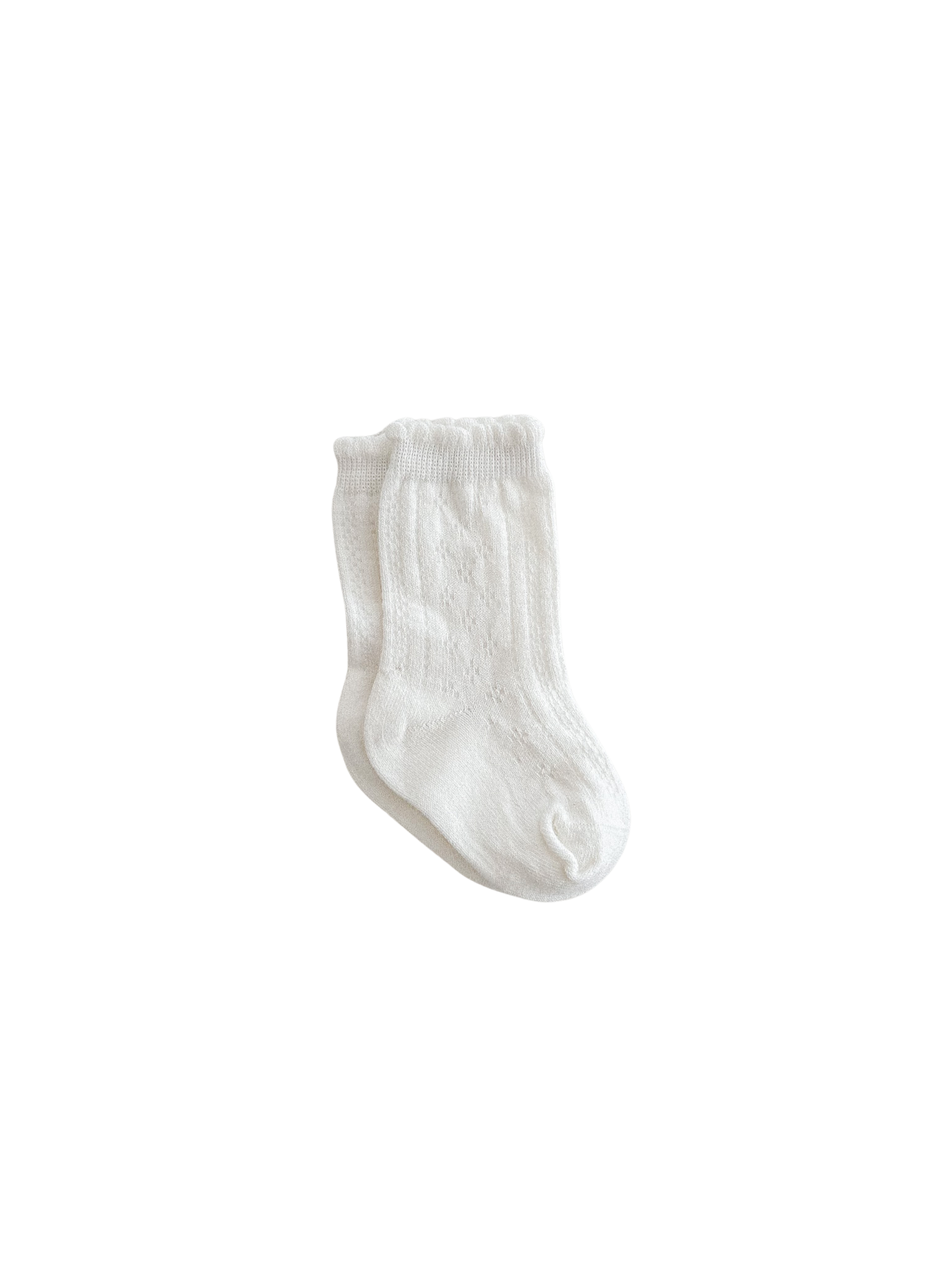 SOCKS | LACE | MILK - ZIGGY LOU SPRING SUMMER 24