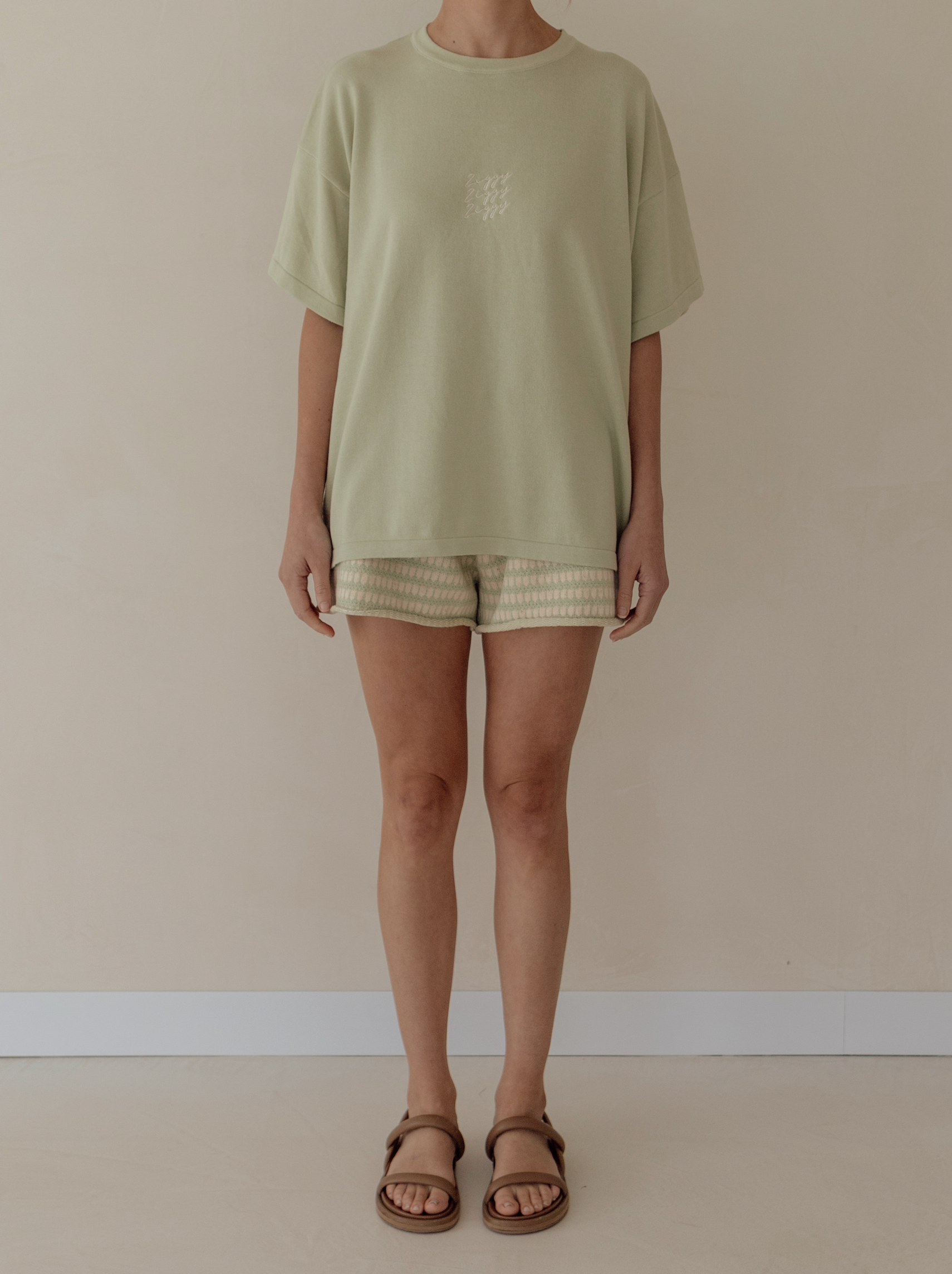 KNIT SHORTS | TALLOW (WOMEN'S) - ZIGGY LOU SPRING 24