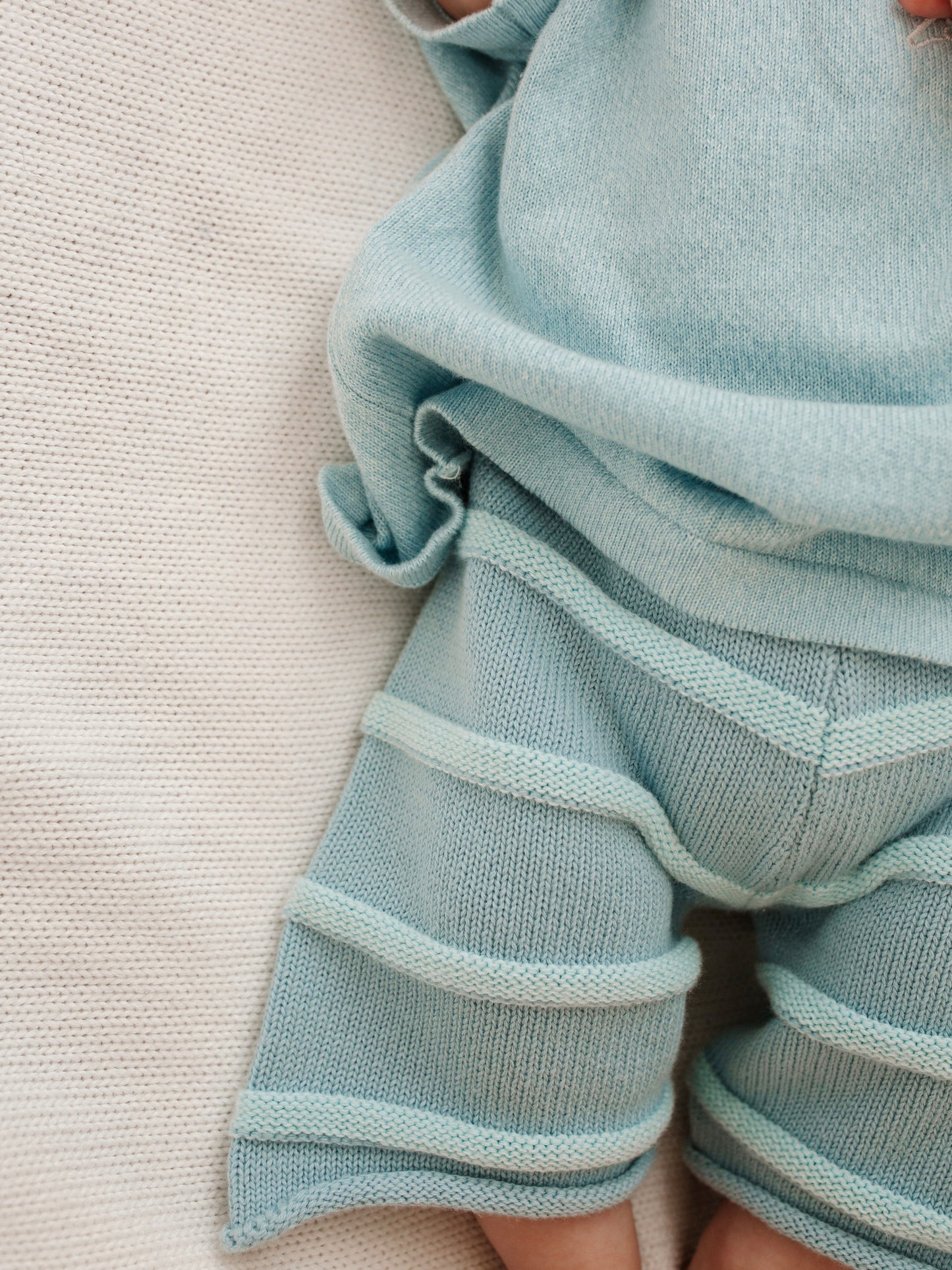 CROPPED PANTS | BLU