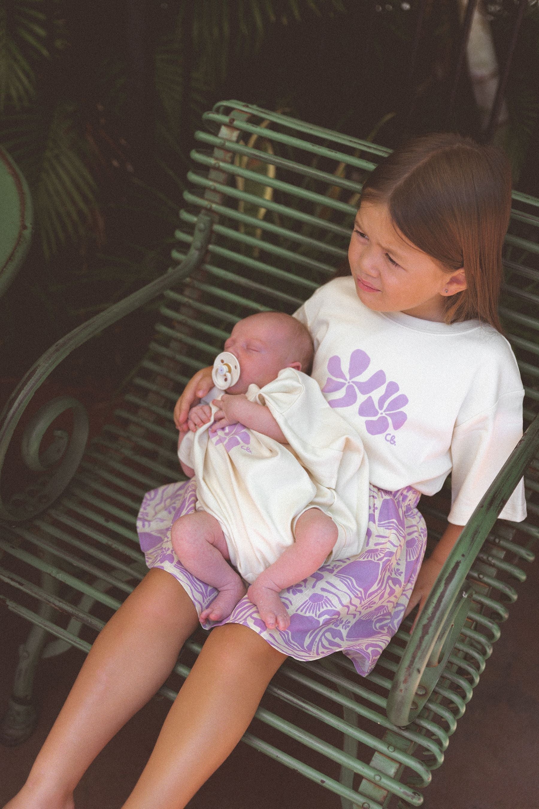 Big Island Tee - Lilac - CINNAMON BABY Cinnamon Baby