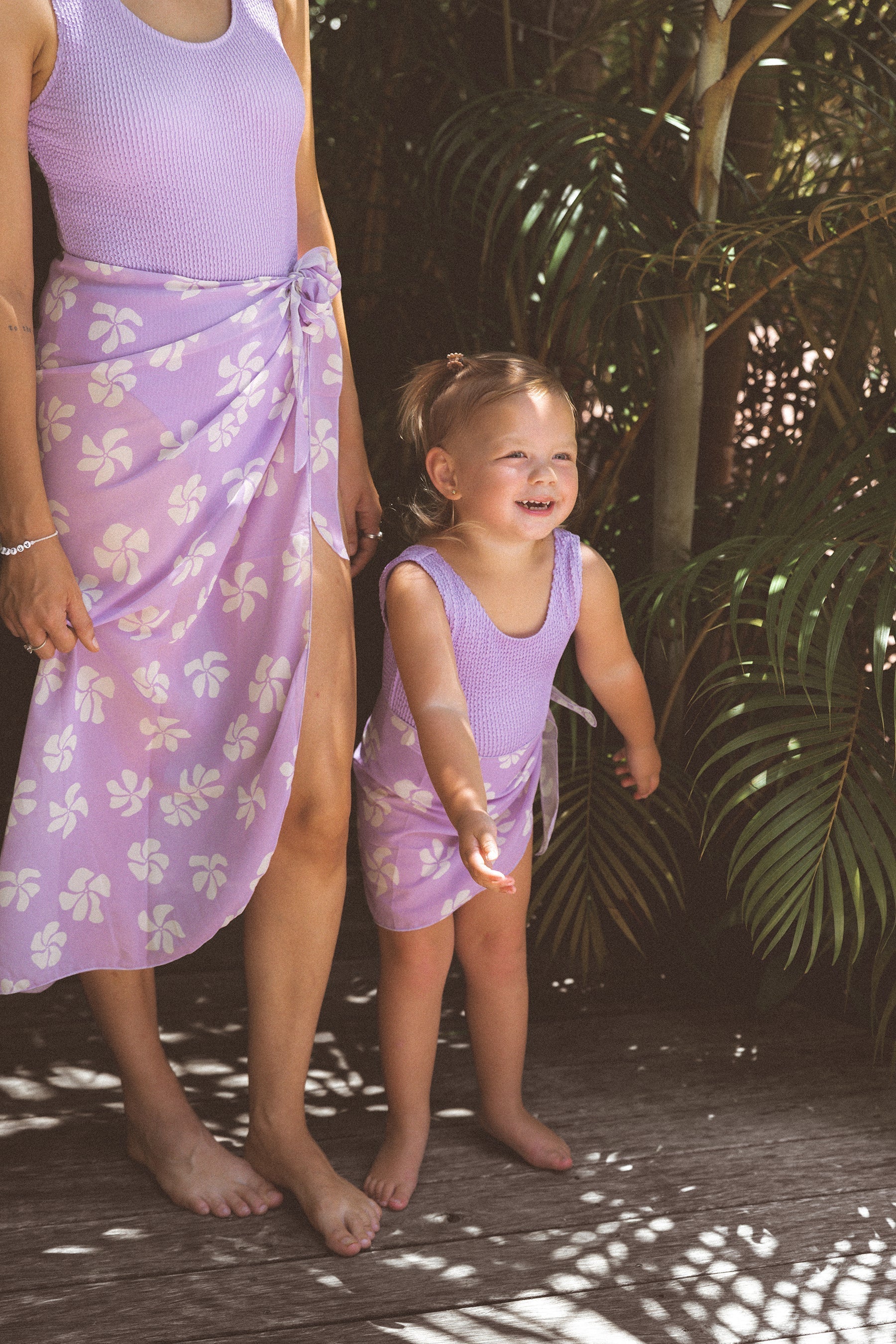 Womens Lilac Sarong - CINNAMON BABY Cinnamon Baby