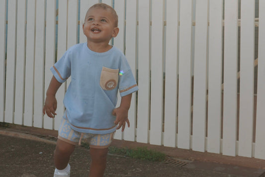 Oasis Shorts | Cove Breeze  | WYLDE. Wylde. Clothing for Kids