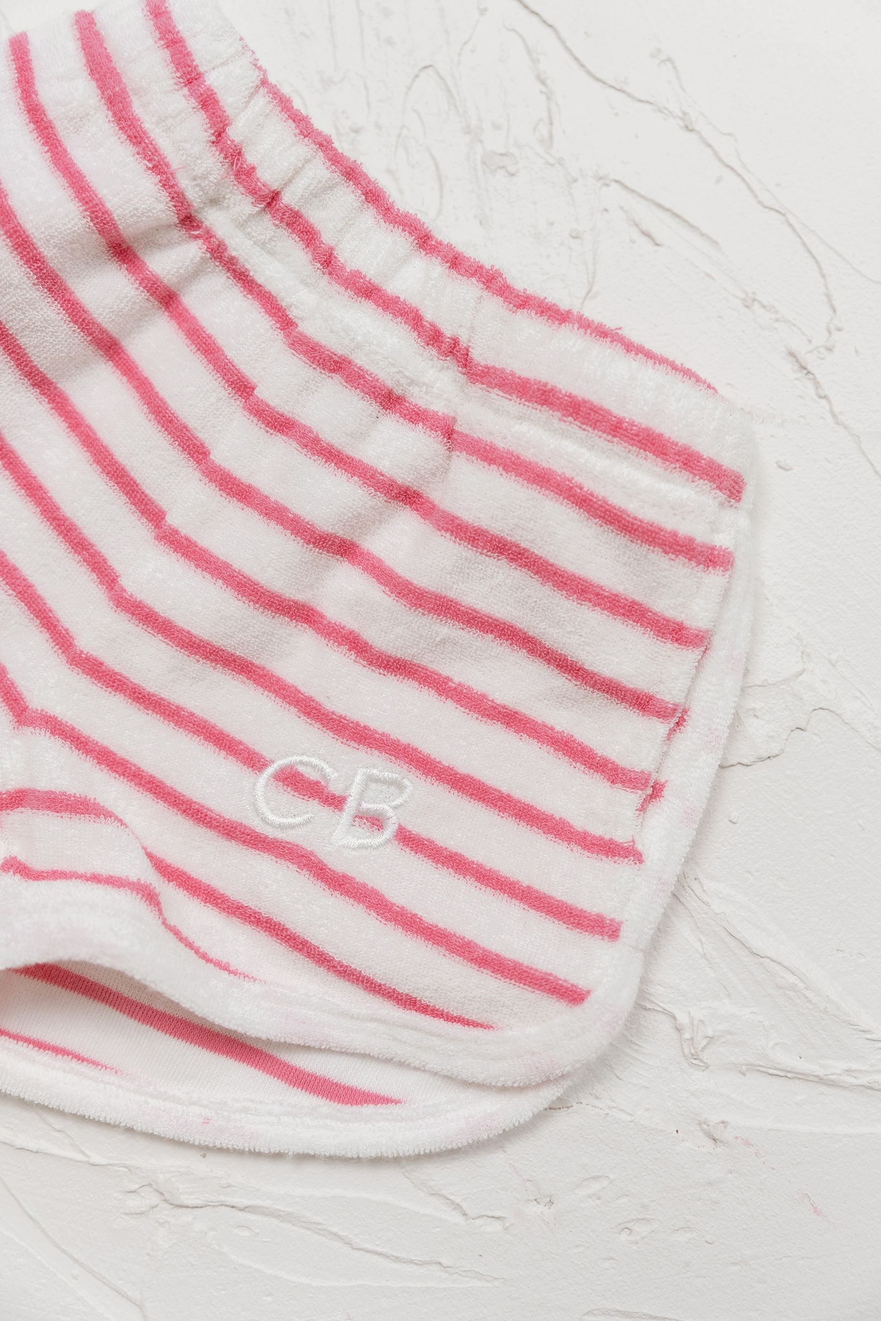 Terry Stripe Shorts - Pink - CINNAMON BABY Cinnamon Baby