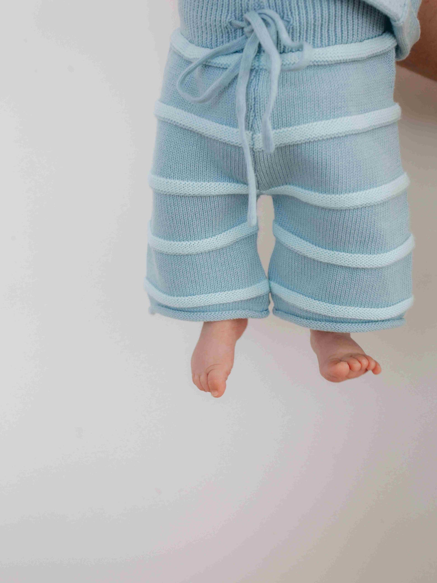 CROPPED PANTS | BLU
