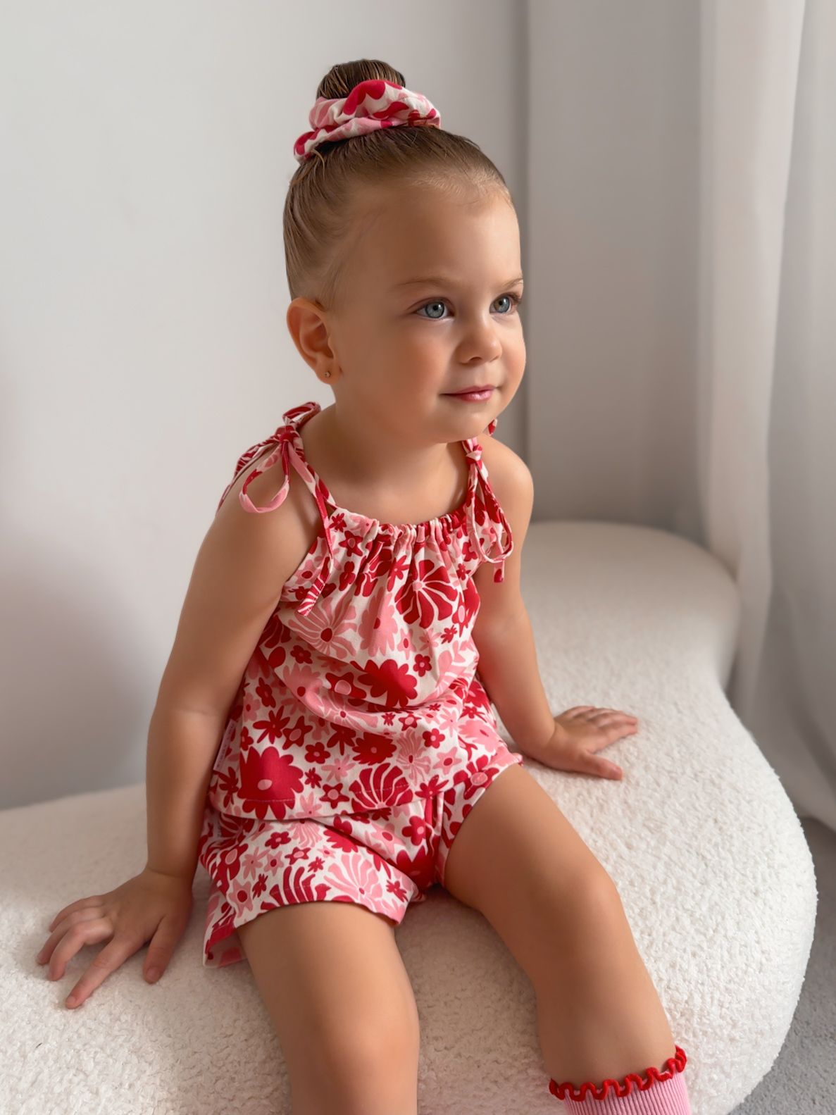 TIE SINGLET | ROSA - ZIGGY LOU FIESTA